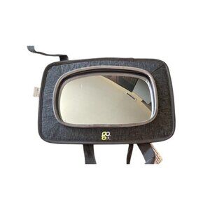 Go by Goldbug Baby Car Mirror Backseat Gray Light Up As Is READ